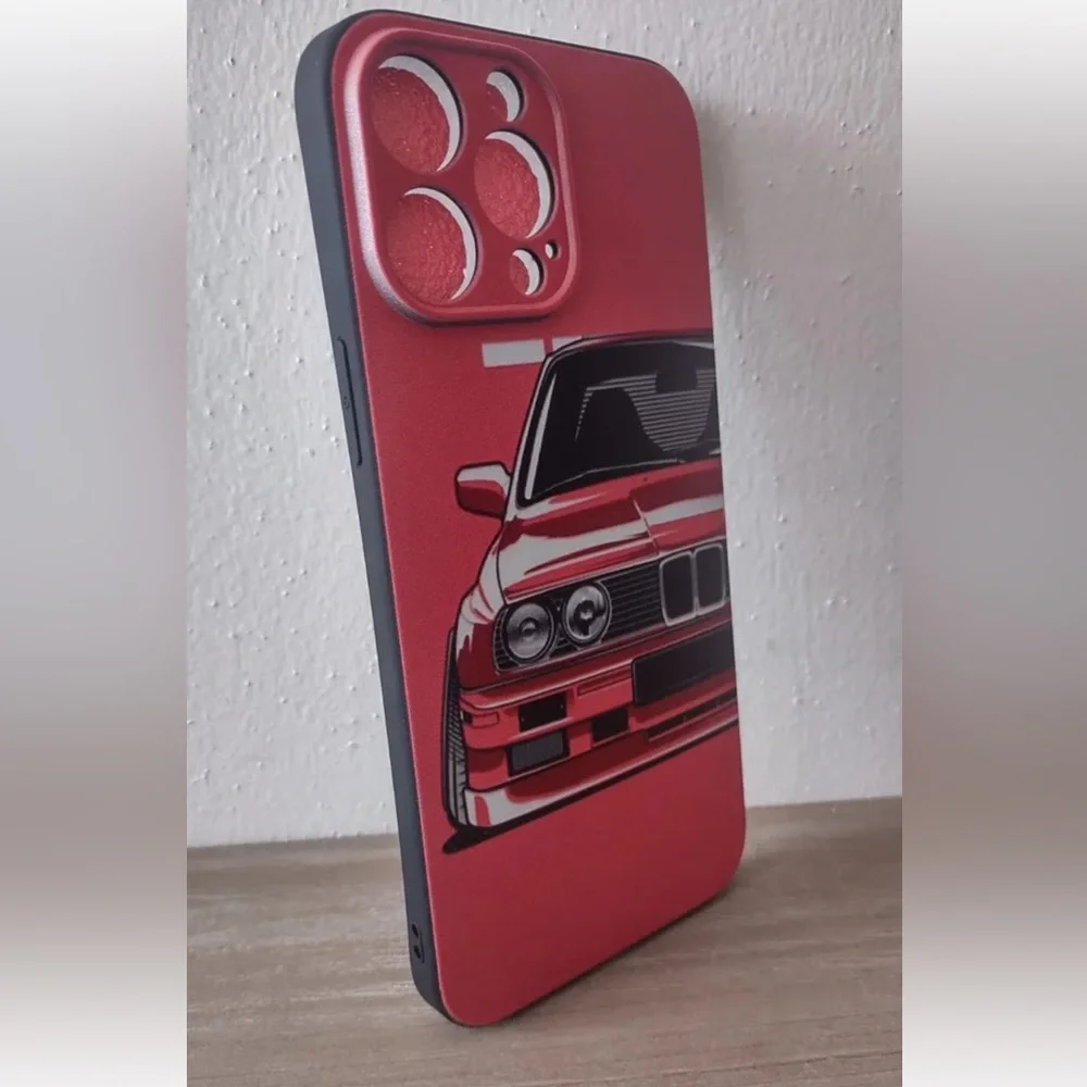 iPhone 13 Pro Max Rubber Phone Case BMW E30 325i 318i 325is 318is